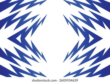 Abstract Modern Zigzag White Background Graphic design banner pattern