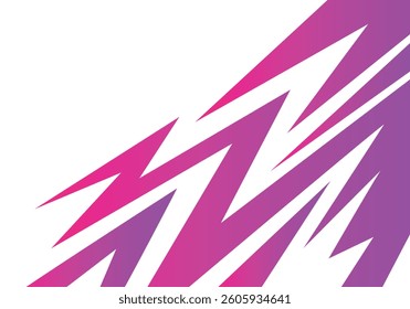 Abstract Modern Zigzag White Background Graphic design banner pattern