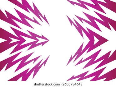 Abstract Modern Zigzag White Background Graphic design banner pattern
