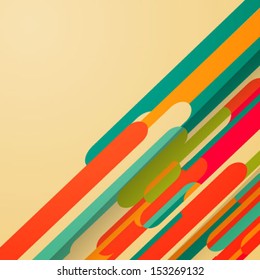 Abstract modish illustration.Vector illustration.
