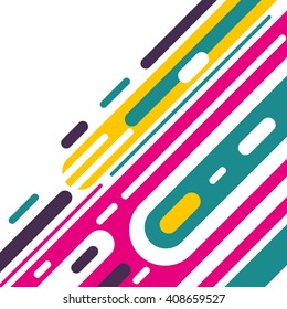 Abstract modish illustration.Vector illustration.