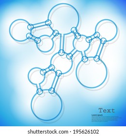 abstract molecule 