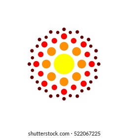 Abstract Molecule Vector Logo Template Illustration Design. Vector EPS 10.