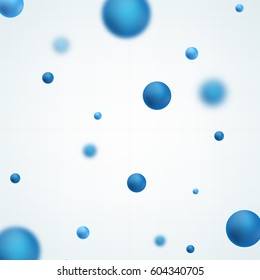 Abstract molecules design. Graphic illustration for your design