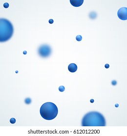 Abstract molecules design. Graphic illustration for your design