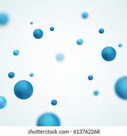 Abstract molecules design. Graphic illustration for your design