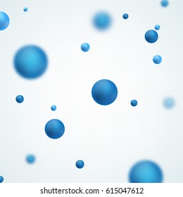 Abstract molecules design. Graphic illustration for your design