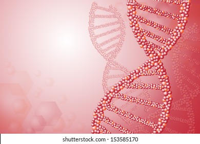 Abstract molecules medical background