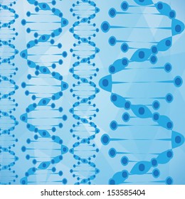 Abstract molecules medical background