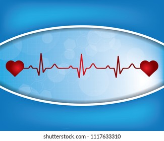 Abstract molecules medical background. EPS 10.