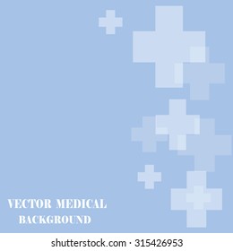 Abstract molecules medical background (Vector).