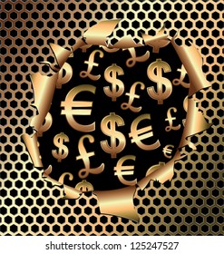 Abstract  money background