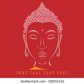 abstract monk vector