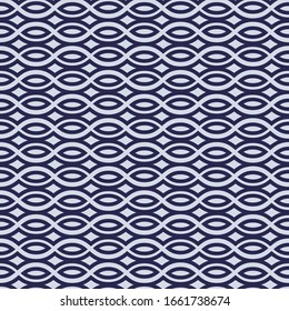 abstract monochromatic design seamless patterns. A seamless vector background. blue ornament. Graphic modern pattern. Simple graphic design.