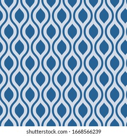 diseño monocromático abstracto, sin fisuras. Fondo vectorial sin fisuras. adorno azul. Diseño moderno gráfico. Diseño gráfico simple.