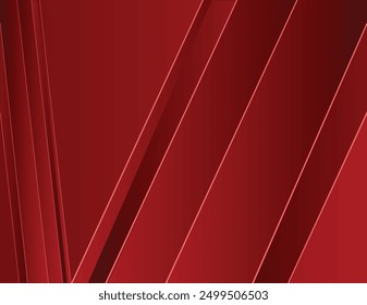 Abstract monochromatic red surfaces background with highlights 