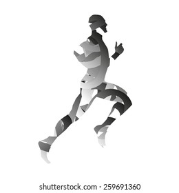 Abstract monochromatic runner