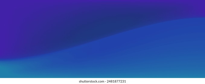 Abstract Monochromatic Ultramarine Background. Blue Ultramarine gradient wallpaper. Vector Illustration. 