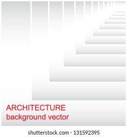abstract monochrome architecture background vector