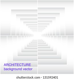 abstract monochrome architecture background vector
