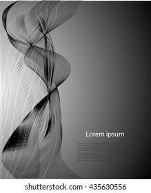 Abstract monochrome background