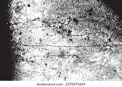 Resumen de fondo monocromo. Patrón de textura de grano negro y blanco con manchas de tinta, grietas, manchas. para impresión y diseño 