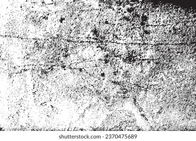 Abstract monochrome background. Black and white grungy texture pattern with ink spots, cracks, stains. for printing and design 