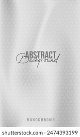 abstract monochrome background design with grain and dynamic blurred effect