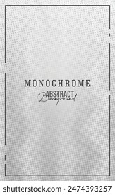 abstract monochrome background design with grain and dynamic blurred effect