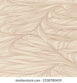 Abstract monochrome background with fine line pattern - hand drawn vector illustration.