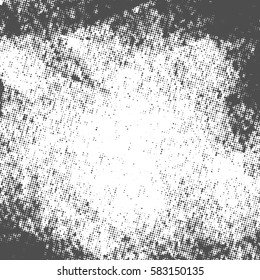 Abstract monochrome background with halftone effect