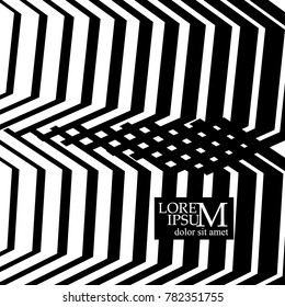 abstract monochrome background of lines
