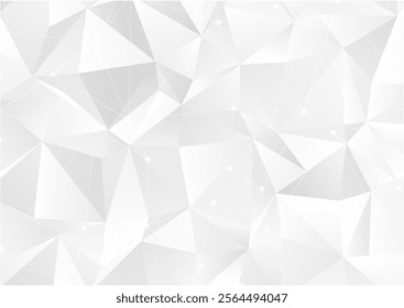 abstract monochrome background with a low poly design