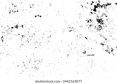 Abstract monochrome background pattern of cracks, chips, scratches, stains, scuffs. Vintage old surface