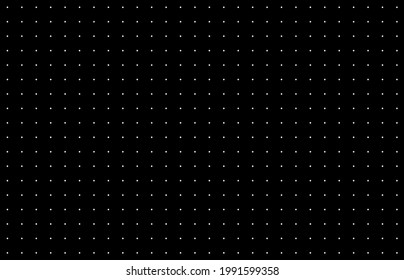 Abstrakter, einfarbiger Hintergrund mit zufälligen Starrbussen. Schwarz-Weiß-Halbtonmuster. Stilvolle, moderne Textur.