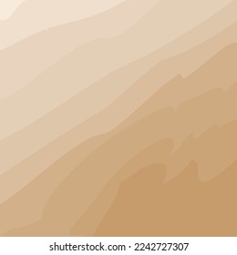 Abstrakte, einfarbige Hintergrundtextur in trendigen, beigen Tönen in Aquarellfarben. Isolieren.