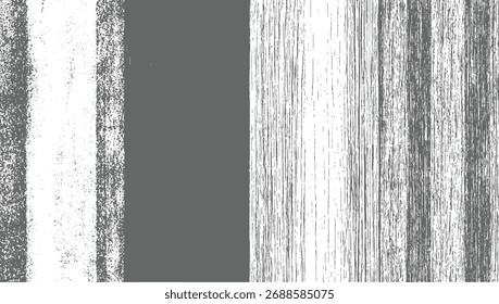Fundo monocromático abstrato com faixas verticais texturizadas em cinza e branco.
