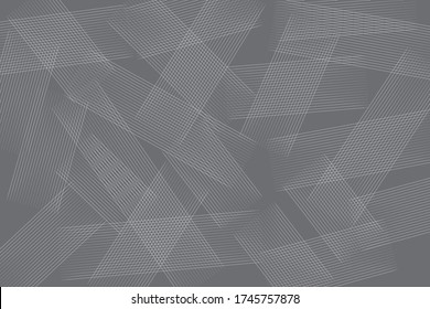 
Abstract monochrome background with thin translucent parallel lines. Futuristic panel. Design element for web banners, posters, cards, wallpapers, sites. Vector illustration