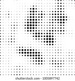 Abstract monochrome background. Vector black and white pattern