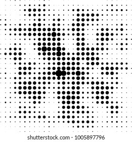 Abstract monochrome background. Vector black and white pattern