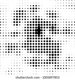 Abstract monochrome background. Vector black and white pattern