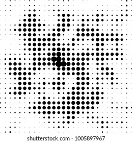 Abstract monochrome background. Vector black and white pattern