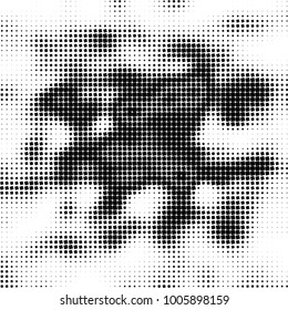 Abstract monochrome background. Vector black and white pattern