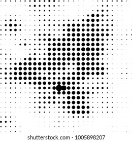 Abstract monochrome background. Vector black and white pattern