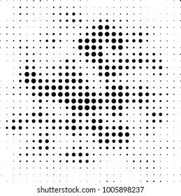 Abstract monochrome background. Vector black and white pattern