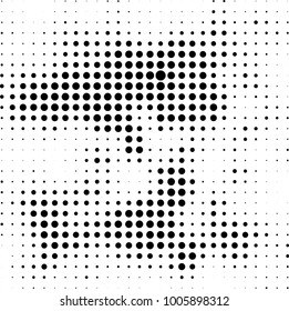 Abstract monochrome background. Vector black and white pattern