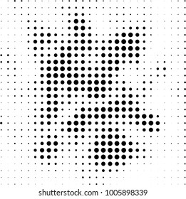Abstract monochrome background. Vector black and white pattern