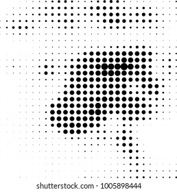 Abstract monochrome background. Vector black and white pattern