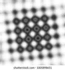 Abstract monochrome background. Vector black and white pattern