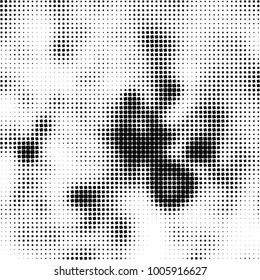 Abstract monochrome background. Vector black and white pattern